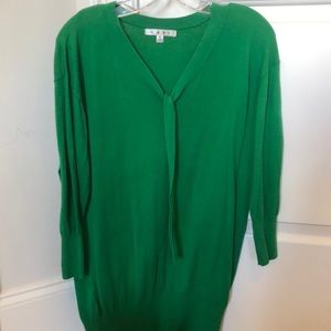 CAbi green sweater
